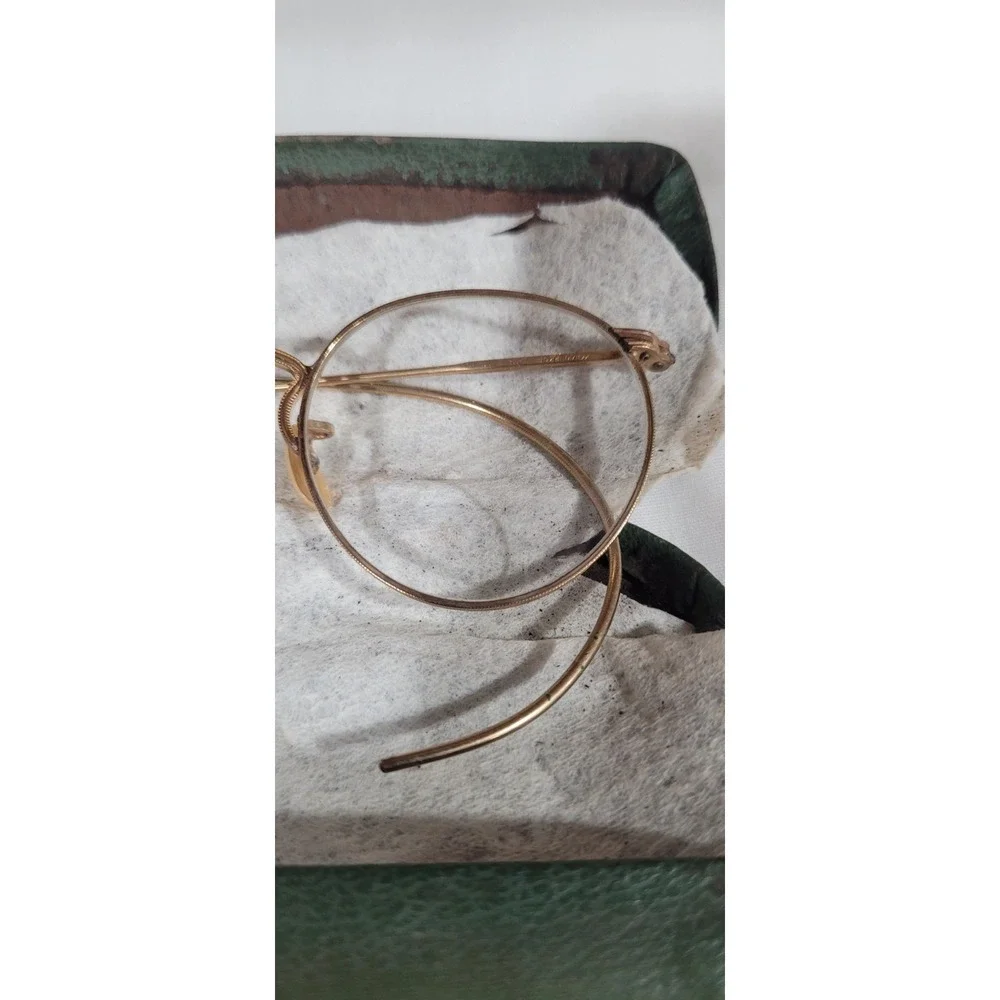 Vintage FUL-VUE 1930's 12K Gold Filled eyeglasses W/Case.